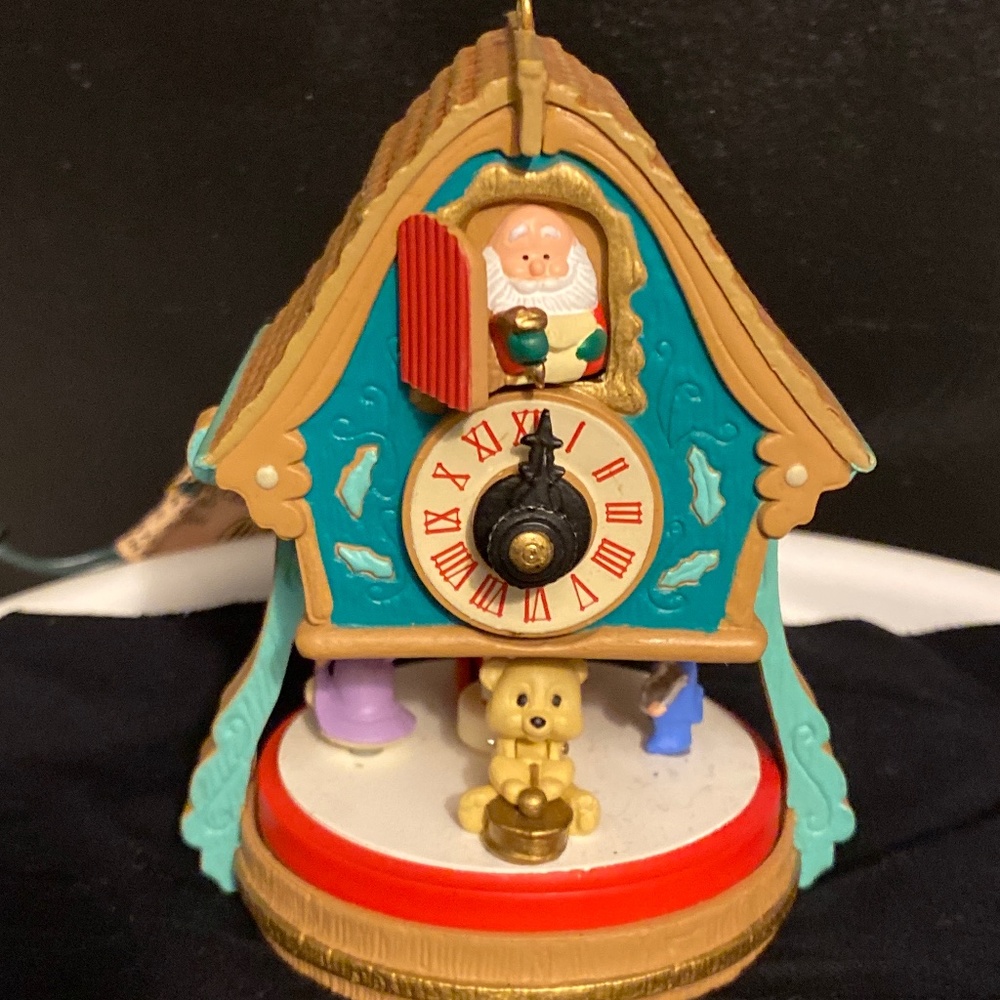 Vintage Christmas Ornament Santa